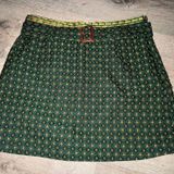 Urban Outfitters Mini green check skirt medium Photo 0