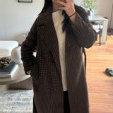 Abercrombie & Fitch Wool Blend Trench Coat Photo 0