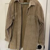 st. john's bay Beige Corduroy Jacket Photo 0