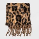 A New Day Brushed Leopard Blanket Scarf Photo 0