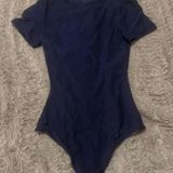 Aerie smoothez navy blue bodysuit Photo 0
