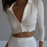 Princess Polly Cropped Cardigan Photo 0