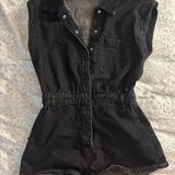 Vestique  Denim Romper Black Photo 0