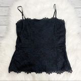 Isaac Mizrahi saac Mizrahi for Target black lace tank top Photo 0