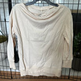 Pilcro  Soft Cream Knit Top Size Small Photo 0