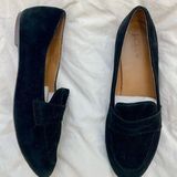 J.Crew  smoking slipper velvet loafers / size 7 Photo 0