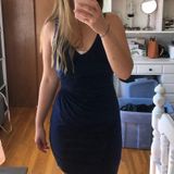 Hailey Logan Navy Dress Photo 0