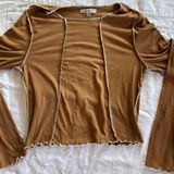 Gaze USA Brown Long Sleeve Photo 0