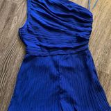Glam Royal Blue Romper Photo 0