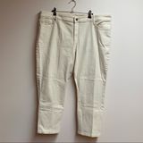 L.L.Bean Favorite Fit Petite Off-White Jeans Photo 0