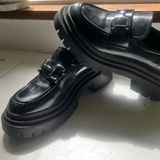 Madden Girl Platform Black Loafers *Brand New* Photo 0