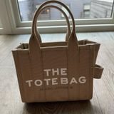 Marc Jacobs Beige Marc Jacob’s The Canvas Crossbody Tote Bag  Photo 0