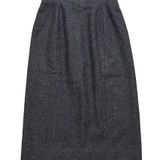 Anne Klein Last chance…Vintage Wool Skirt Gray Pencil Union Label USA 2 4 Photo 0