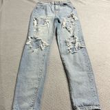 BDG ⭐️  Urban Outfitters High Rise Distressed Ripped Mom Jeans Size 26 EUC Photo 0