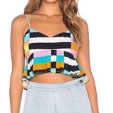 Mara Hoffman Flag Striped Crop Top Photo 0
