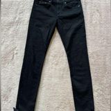 Rag and Bone Womensâ Skinny Jeans Black Stretchy Mid Rise Sz 26 Photo 0