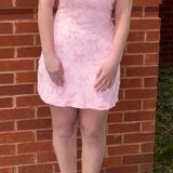 Windsor Short Pink Dress Photo 0