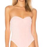 by the way. Faux Suede Bodysuit  Photo 0