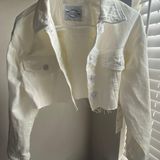 American Bazi White Denim Jacket 💞 Photo 0