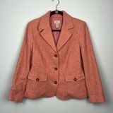 L.L.Bean  vintage wool & silk blend women’s classic blazer jacket size medium Photo 0
