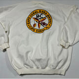 American Vintage Cape Coral R/Sea Hawks Sweatshirt White Pullover XXL Vintage Graphic Crewneck Photo 0