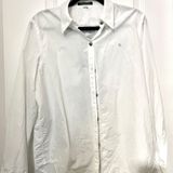 Ralph Lauren White Button Down Gold Buttons Photo 0