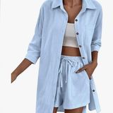 Zeagoo Amazon two piece linen set Photo 0