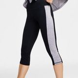 Ideology  Women's Essentials Colorblocked Cropped Leggings size X-Small Photo 0