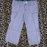 SO  Clothing Pink Low Rise Y2K Cargo Capris Photo 0