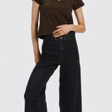Billabong Free Fall Wide Leg Pants Black Photo 0