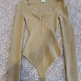 Abercrombie & Fitch Abercrombie Bodysuit Long Sleeve knit Photo 0
