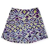 Title Nine  womens small multicolor skort skirt shorts golf tennis athletic Photo 0