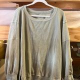 American Age Aerie Waffle Knit Sweater Photo 0