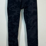 Lululemon  Align High Rise Leggings Pants 28" Black Gray Camo FLAW Women's Size 0 Photo 0