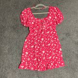 Sienna Sky  pink puff sleeve mini dress Photo 0