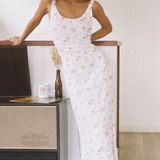 Princess Polly Curtis Maxi Dress Multi Photo 0