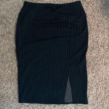 Worthington Striped Business Skirt Photo 0