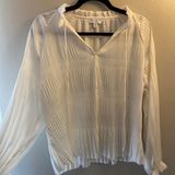 Current Air Silky Pleated Top Photo 0