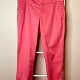 Kut From The Kloth Coral Pink Taylor Crop Trouser 10 Photo 0