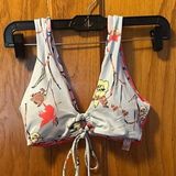 Maaji  Reversible 4 Way Bikini Swim Top size Medium Photo 0