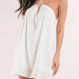 Tobi White Halter Dress Photo 0