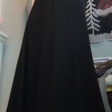 Jones New York Vintage Black Maxi Skirt Photo 0