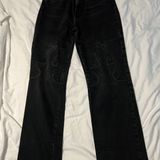 Revice Denim Black Straight Leg Jeans Photo 0