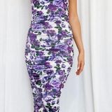 Hello Molly Purple Midi Dress Photo 0