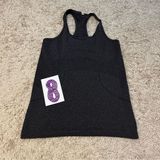 Lululemon  dark grey swiftly tank size 8 Photo 0