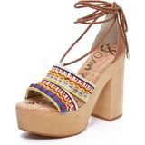 Sam Edelman Mel Platform Sandal Saddle Leather Platform 6 Photo 0