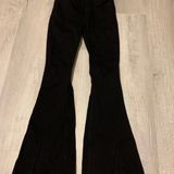 Black High rise Flare Jeans Size 26 Photo 0