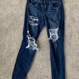 American Eagle Ripped Jeggings Photo 0
