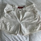 Levi's White Mid Rise Levi’s Shorts Photo 0