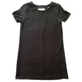 Bobeau Black Crepe Bar Back Dress Size Small Photo 0